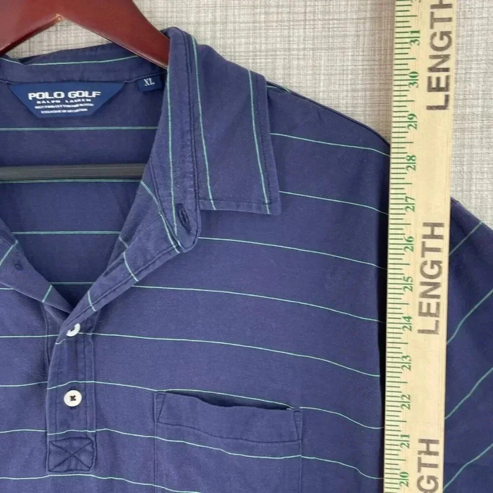 Polo Ralph Lauren Golf Polo shirt Mens XL Blue 2180